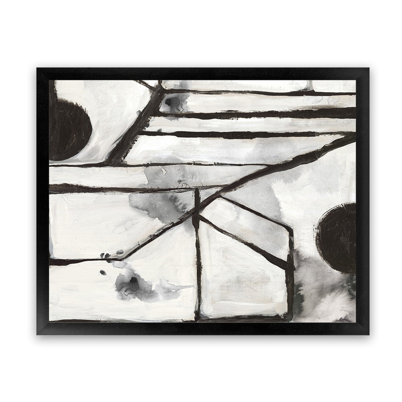 Shop Ancient Pathways I Art Print-Abstract, Black, Horizontal, PC, Rectangle, View All-framed painted poster wall decor artwork