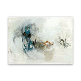 Shop Into The Wild Canvas Art Print-Abstract, Blue, Horizontal, Neutrals, PC, Rectangle, View All-framed wall decor artwork
