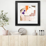 Shop Velvet At Dusk I (Square) Art Print-Abstract, Neutrals, Orange, PC, Square, View All-framed painted poster wall decor artwork