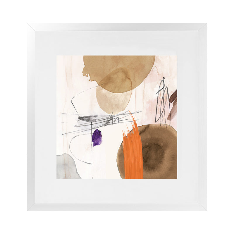 Shop Velvet At Dusk II (Square) Art Print-Abstract, Brown, Neutrals, PC, Square, View All-framed painted poster wall decor artwork