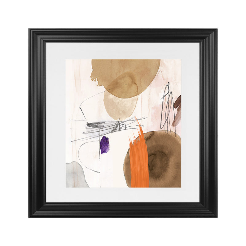Shop Velvet At Dusk II (Square) Art Print-Abstract, Brown, Neutrals, PC, Square, View All-framed painted poster wall decor artwork