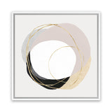 Shop Ring of Gold II (Square) Canvas Art Print-Abstract, Neutrals, PC, Square, View All-framed wall decor artwork