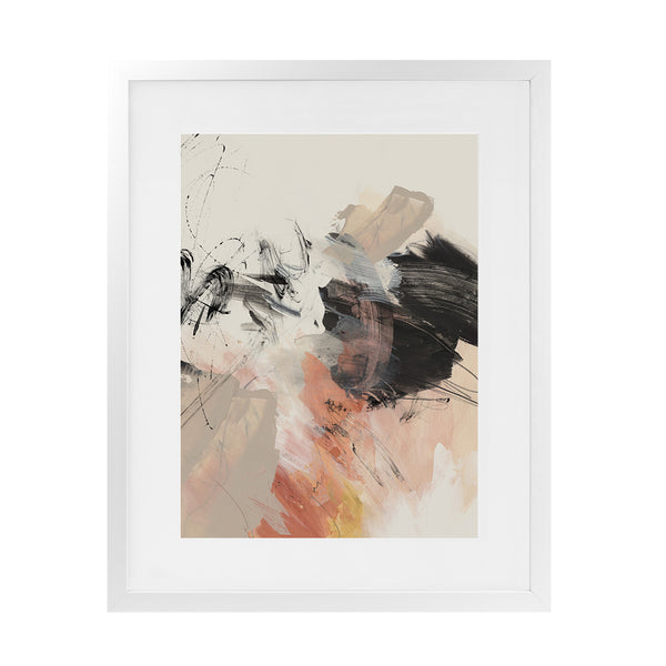 Shop Grapefruit II Art Print-Abstract, Black, Neutrals, PC, Portrait, Rectangle, View All-framed painted poster wall decor artwork