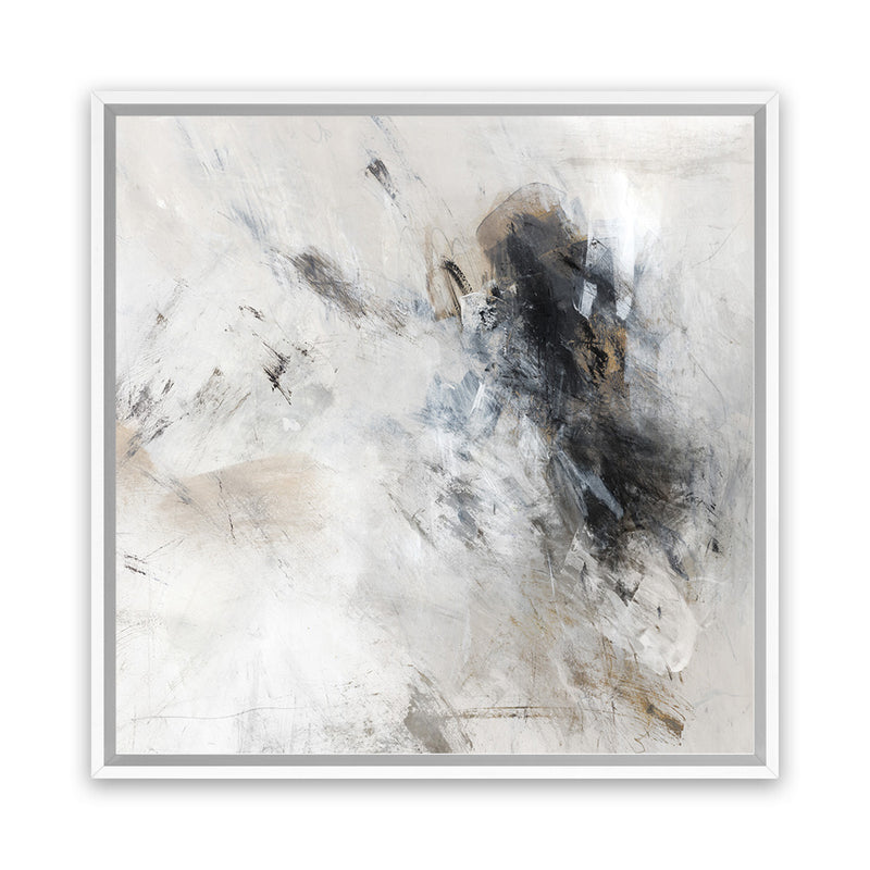 Shop Sketch Lines II (Square) Canvas Art Print-Abstract, Neutrals, PC, Square, View All-framed wall decor artwork