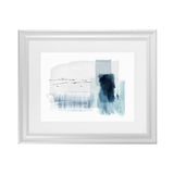 Shop Sheets of Blue I Art Print-Abstract, Blue, Horizontal, Neutrals, PC, Rectangle, View All-framed painted poster wall decor artwork