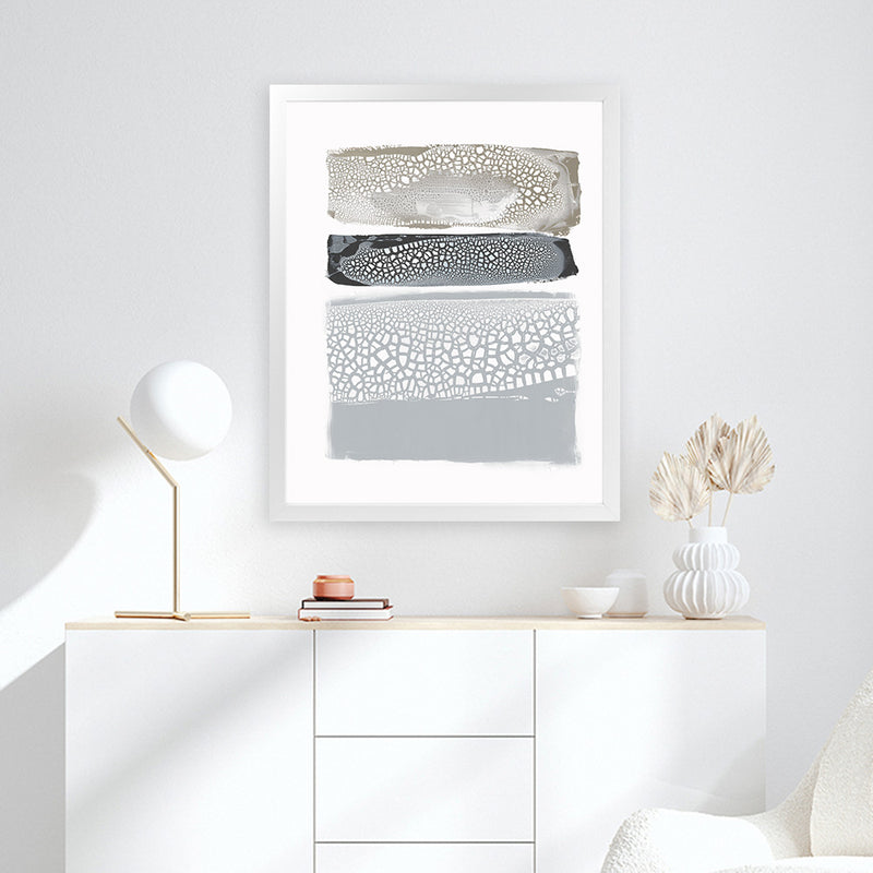 Shop Sparkling Together III Art Print-Abstract, Neutrals, PC, Portrait, Rectangle, View All-framed painted poster wall decor artwork