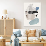 Shop Pieces of Fun II Canvas Art Print-Abstract, Neutrals, PC, Portrait, Rectangle, View All-framed wall decor artwork