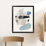 Shop Pieces of Fun II Art Print-Abstract, Neutrals, PC, Portrait, Rectangle, View All-framed painted poster wall decor artwork