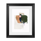 Shop Patchwork Pieces I Art Print-Abstract, Green, Neutrals, PC, Portrait, Rectangle, View All-framed painted poster wall decor artwork