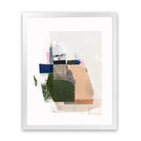 Shop Patchwork Pieces II Art Print-Abstract, Green, Neutrals, PC, Portrait, Rectangle, View All-framed painted poster wall decor artwork