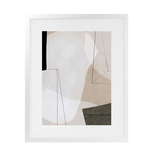 Shop Transparent I Art Print-Abstract, Neutrals, PC, Portrait, Rectangle, View All-framed painted poster wall decor artwork