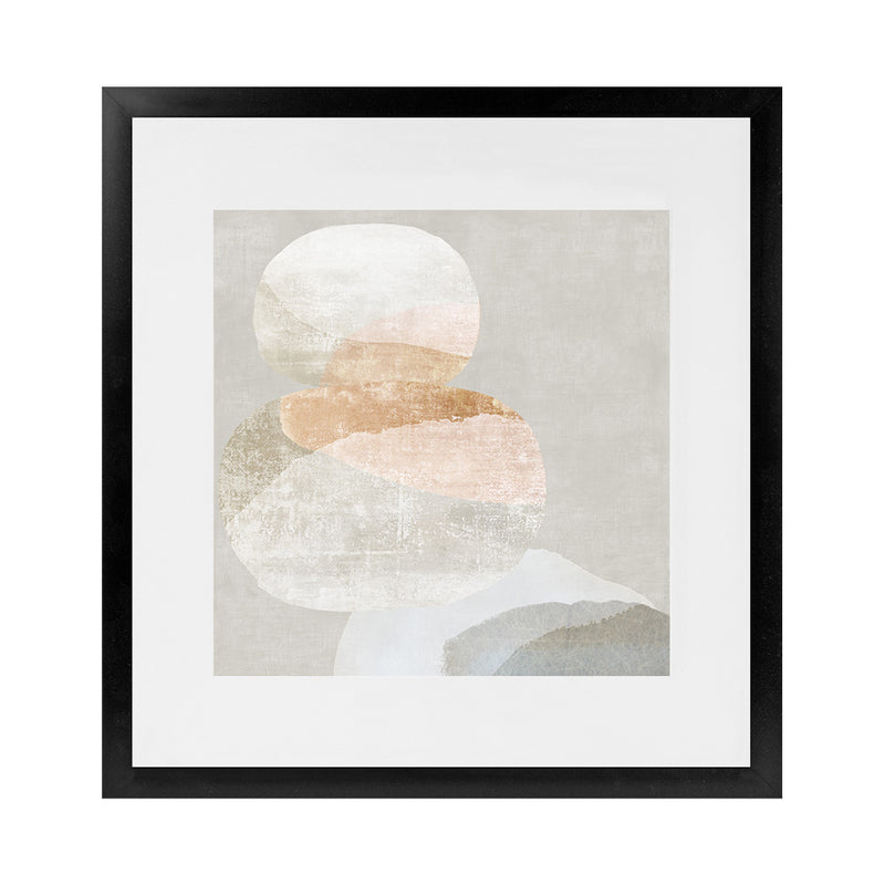 Shop Pile Up I (Square) Art Print-Abstract, Neutrals, PC, Square, View All-framed painted poster wall decor artwork