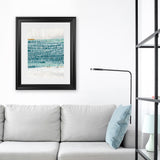 Shop Ocean Park I Art Print-Abstract, Blue, PC, Portrait, Rectangle, View All-framed painted poster wall decor artwork