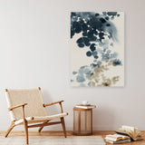 Shop Emerald Azure I Canvas Art Print-Abstract, Blue, PC, Portrait, Rectangle, View All-framed wall decor artwork
