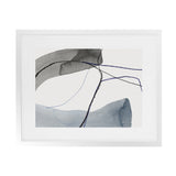 Shop Wrapped I Art Print-Abstract, Black, Blue, Horizontal, Neutrals, PC, Rectangle, View All-framed painted poster wall decor artwork