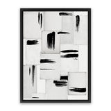 Shop Splattering II Canvas Art Print-Abstract, Neutrals, PC, Portrait, Rectangle, View All-framed wall decor artwork