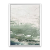 Shop Emerald Daze I Canvas Art Print-Abstract, Green, PC, Portrait, Rectangle, View All-framed wall decor artwork