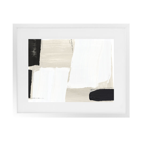 Shop Checkmate II Art Print-Abstract, Horizontal, Neutrals, PC, Rectangle, View All-framed painted poster wall decor artwork