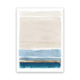 Shop White Sands Canvas Art Print-Abstract, Blue, Neutrals, PC, Portrait, Rectangle, View All-framed wall decor artwork