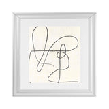 Shop Juxtaposing (Square) Art Print-Abstract, PC, Square, View All, Yellow-framed painted poster wall decor artwork