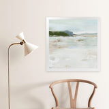 Shop Salt Air (Square) Art Print-Abstract, Green, Neutrals, PC, Square, View All-framed painted poster wall decor artwork