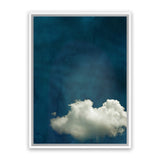 Shop Cloudy Chance I Canvas Art Print-Abstract, Blue, PC, Portrait, Rectangle, View All-framed wall decor artwork