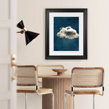 Shop Cloudy Chance II Art Print-Abstract, Blue, PC, Portrait, Rectangle, View All-framed painted poster wall decor artwork