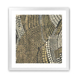 Shop Bleaching Gold I (Square) Art Print-Abstract, Brown, PC, Square, View All-framed painted poster wall decor artwork