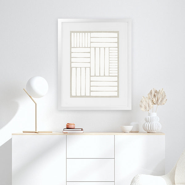 Shop Free Rhythm Art Print-Abstract, Neutrals, PC, Portrait, Rectangle, View All-framed painted poster wall decor artwork