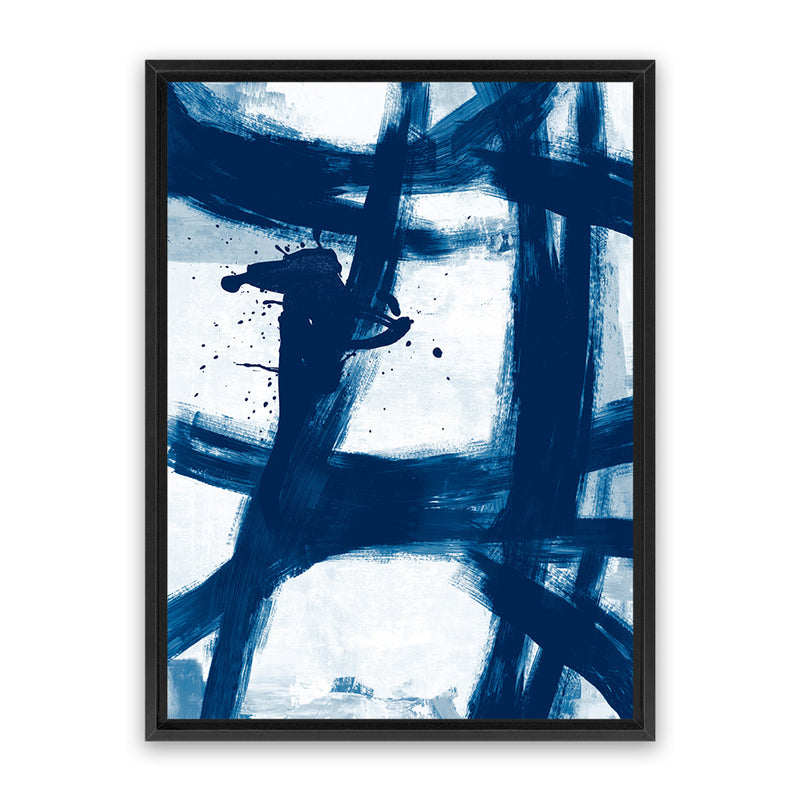 Shop Magnets Canvas Art Print-Abstract, Blue, PC, Portrait, Rectangle, View All-framed wall decor artwork