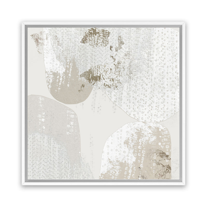 Shop Lacing I (Square) Canvas Art Print-Abstract, Neutrals, PC, Square, View All-framed wall decor artwork