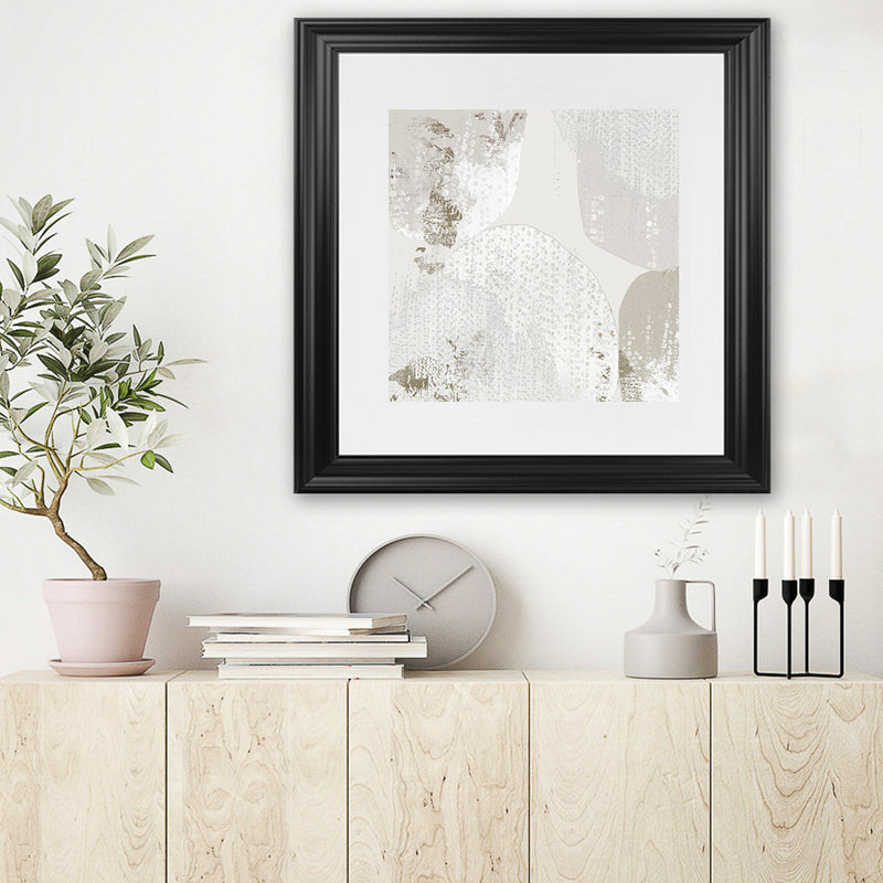Shop Lacing II (Square) Art Print-Abstract, Neutrals, PC, Square, View All-framed painted poster wall decor artwork