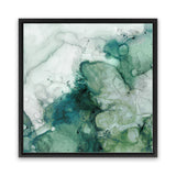 Shop Zen Panel IV (Square) Canvas Art Print-Abstract, Green, PC, Square, View All-framed wall decor artwork
