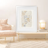 Shop Dreamy Geo II Art Print-Abstract, Neutrals, PC, Portrait, Rectangle, View All-framed painted poster wall decor artwork