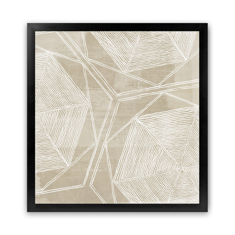 Shop Woven Linen I (Square) Art Print-Abstract, Neutrals, PC, Square, View All-framed painted poster wall decor artwork