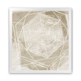 Shop Woven Linen II (Square) Art Print-Abstract, Brown, PC, Square, View All-framed painted poster wall decor artwork