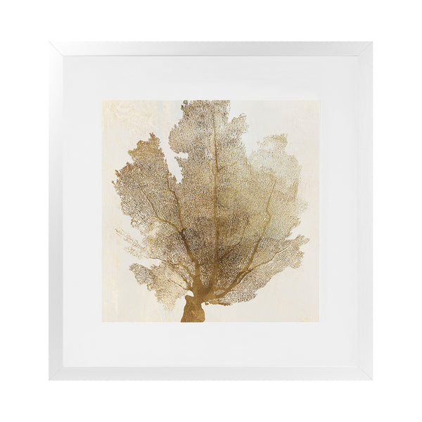Shop Luxe Coral II (Square) Art Print-Abstract, Brown, PC, Square, View All-framed painted poster wall decor artwork