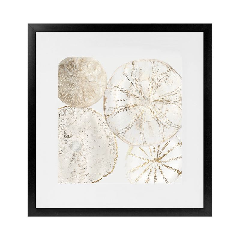 Shop Sea Patterns II (Square) Art Print-Abstract, Neutrals, PC, Square, View All-framed painted poster wall decor artwork