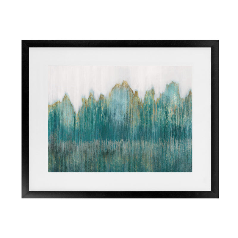Shop Stumbled Art Print-Abstract, Green, Horizontal, PC, Rectangle, View All-framed painted poster wall decor artwork