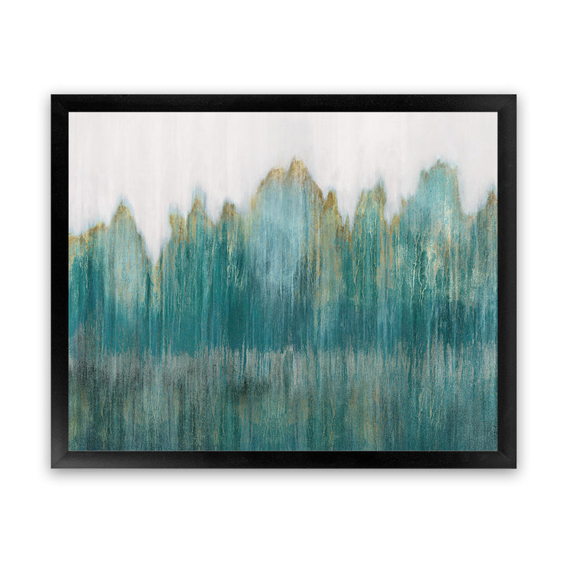 Shop Stumbled Art Print-Abstract, Green, Horizontal, PC, Rectangle, View All-framed painted poster wall decor artwork