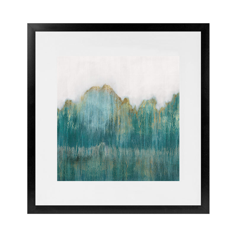 Shop Fortune I (Square) Art Print-Abstract, Green, PC, Square, View All-framed painted poster wall decor artwork
