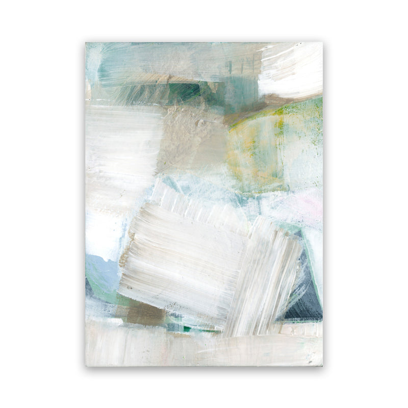 Shop White Blues II Canvas Art Print-Abstract, Blue, PC, Portrait, Rectangle, View All-framed wall decor artwork