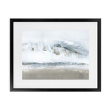 Shop Icy Snow I Art Print-Abstract, Blue, Grey, Horizontal, PC, Rectangle, View All-framed painted poster wall decor artwork