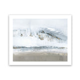 Shop Icy Snow I Art Print-Abstract, Blue, Grey, Horizontal, PC, Rectangle, View All-framed painted poster wall decor artwork