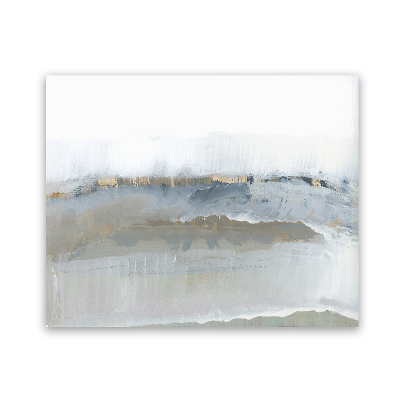 Shop Icy Snow II Art Print-Abstract, Grey, Horizontal, PC, Rectangle, View All-framed painted poster wall decor artwork