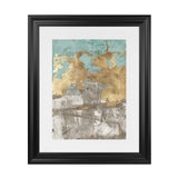 Shop Blue Gold II Art Print-Abstract, Blue, Brown, Grey, PC, Portrait, Rectangle, View All-framed painted poster wall decor artwork