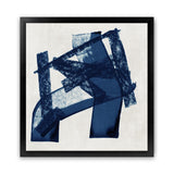 Shop Navy Paths I (Square) Art Print-Abstract, Blue, PC, Square, View All-framed painted poster wall decor artwork