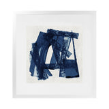 Shop Navy Paths II (Square) Art Print-Abstract, Blue, PC, Square, View All-framed painted poster wall decor artwork