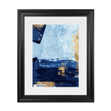 Shop Blackend II Art Print-Abstract, Blue, PC, Portrait, Rectangle, View All-framed painted poster wall decor artwork