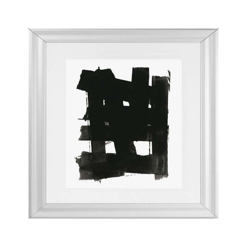 Shop Stacking Together I (Square) Art Print-Abstract, Black, PC, Square, View All-framed painted poster wall decor artwork